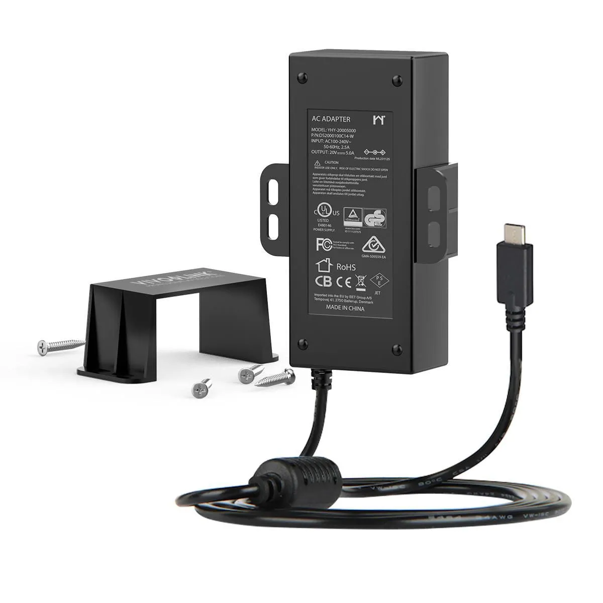 100W Usb-C Pd Charger Inc. Eu