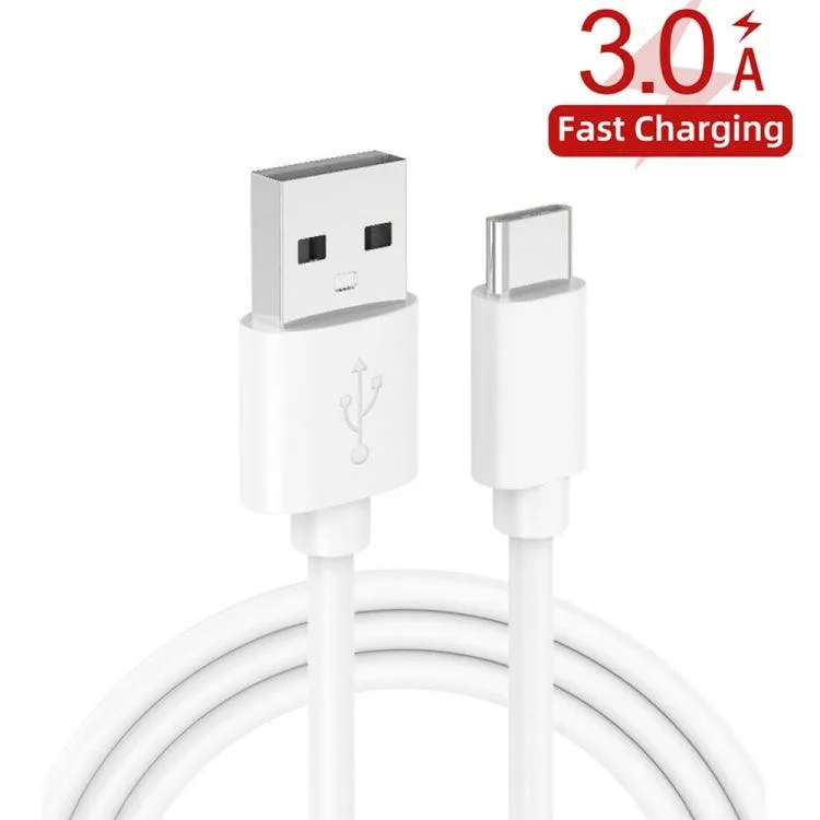 25W PD & QC3.0 Dual Port Fast Charger with USB-C Cable - EU Plug