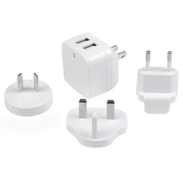 2Port Usb Travel Wall Charger