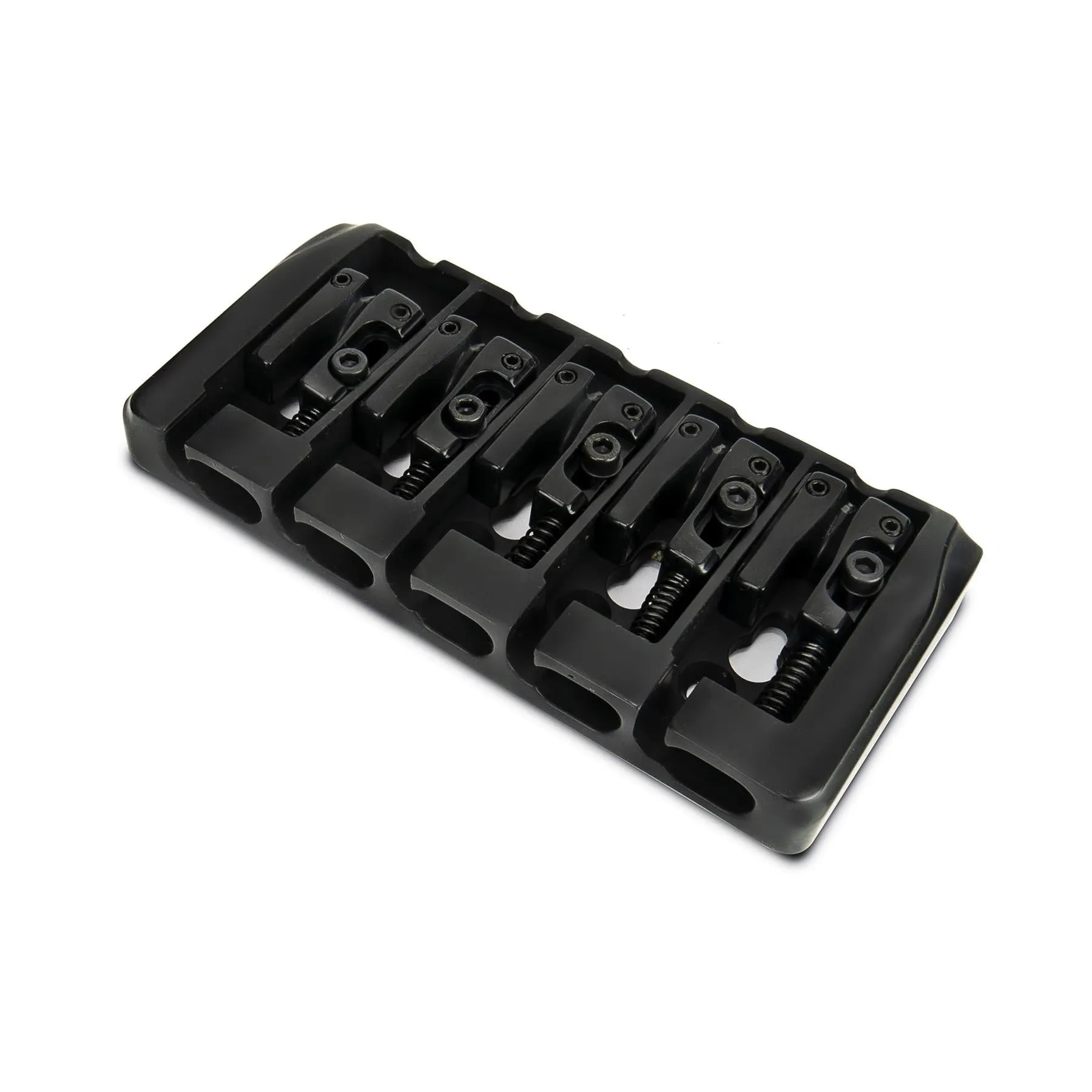 5 String Bass Bridge BB405 Dual Load, Steel Base Plate