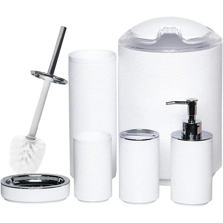 6pcs Bathroom Accessories Set