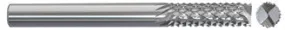 782-001040: 3/16 in. Dia., 5/8 in. Length Of Cut, 2 in. Overall Length Carbide Router Mill; Diamond Cut, Style C- Burr End Mill Style, BRIGHT, USA