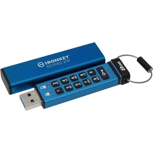 8Gb Ironkey Keypad 200 Aes-256