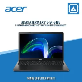 ACER Extensa EX215-54-3485 i3 11th Gen | Best for Students Laptop