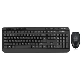 Adesso WKB-1320CB keyboard RF Wireless QWERTY Black