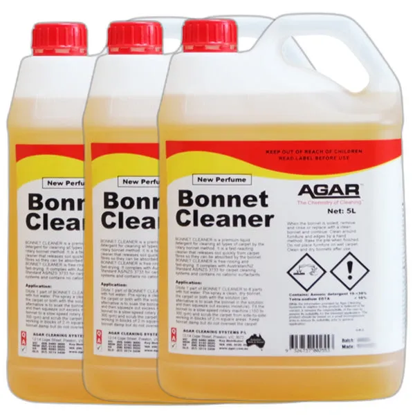 Agar Bonnet Cleaner Premium Carpet Detergent