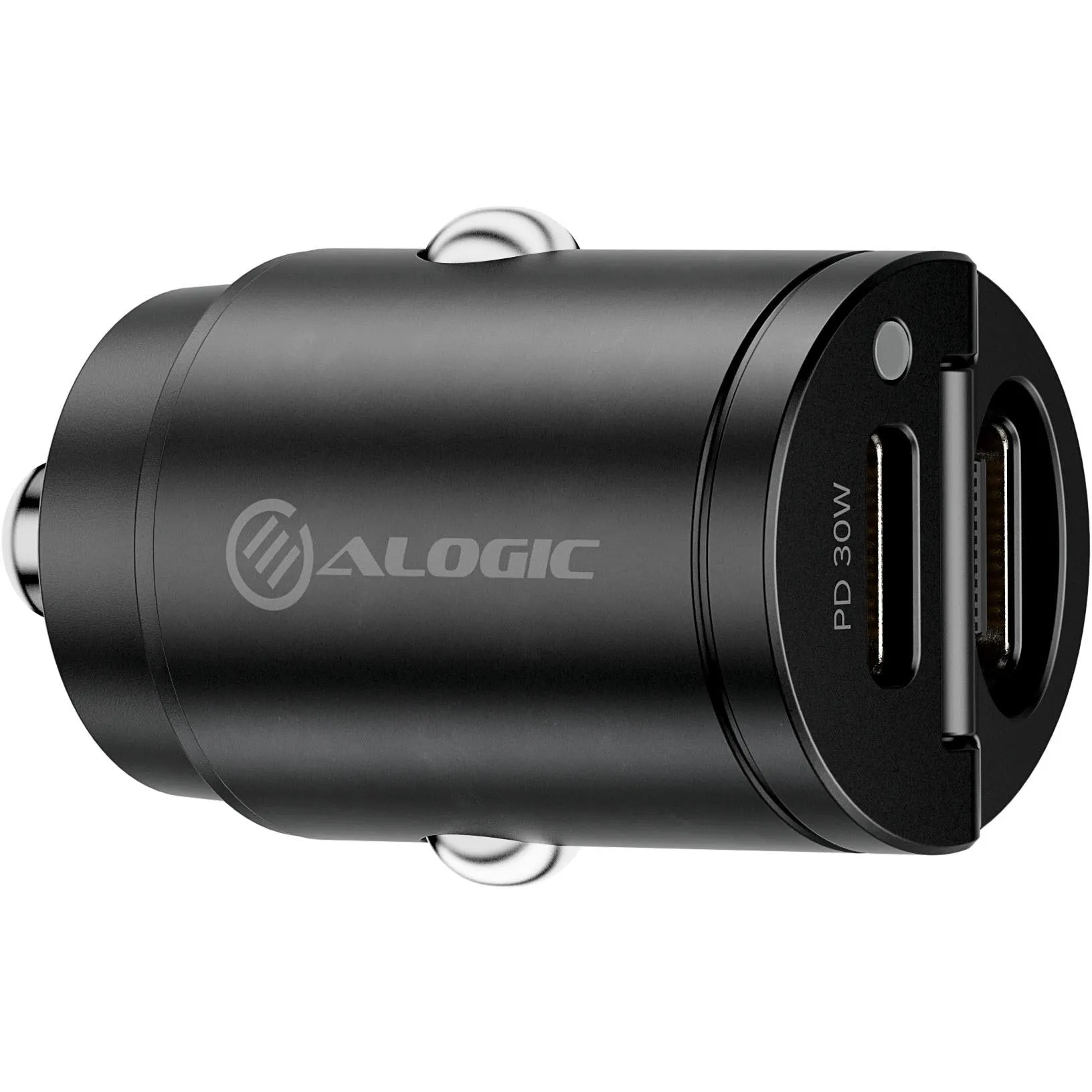 ALOGIC Rapid Power Dual USB-C 30W Mini-Car Charger