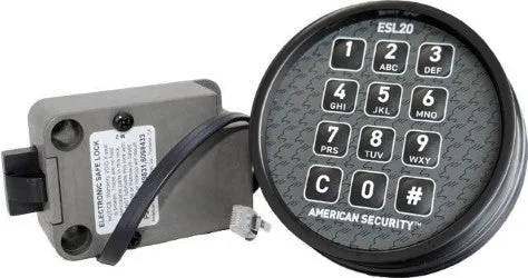 AMSEC ESL20XL Electronic Digital Lock