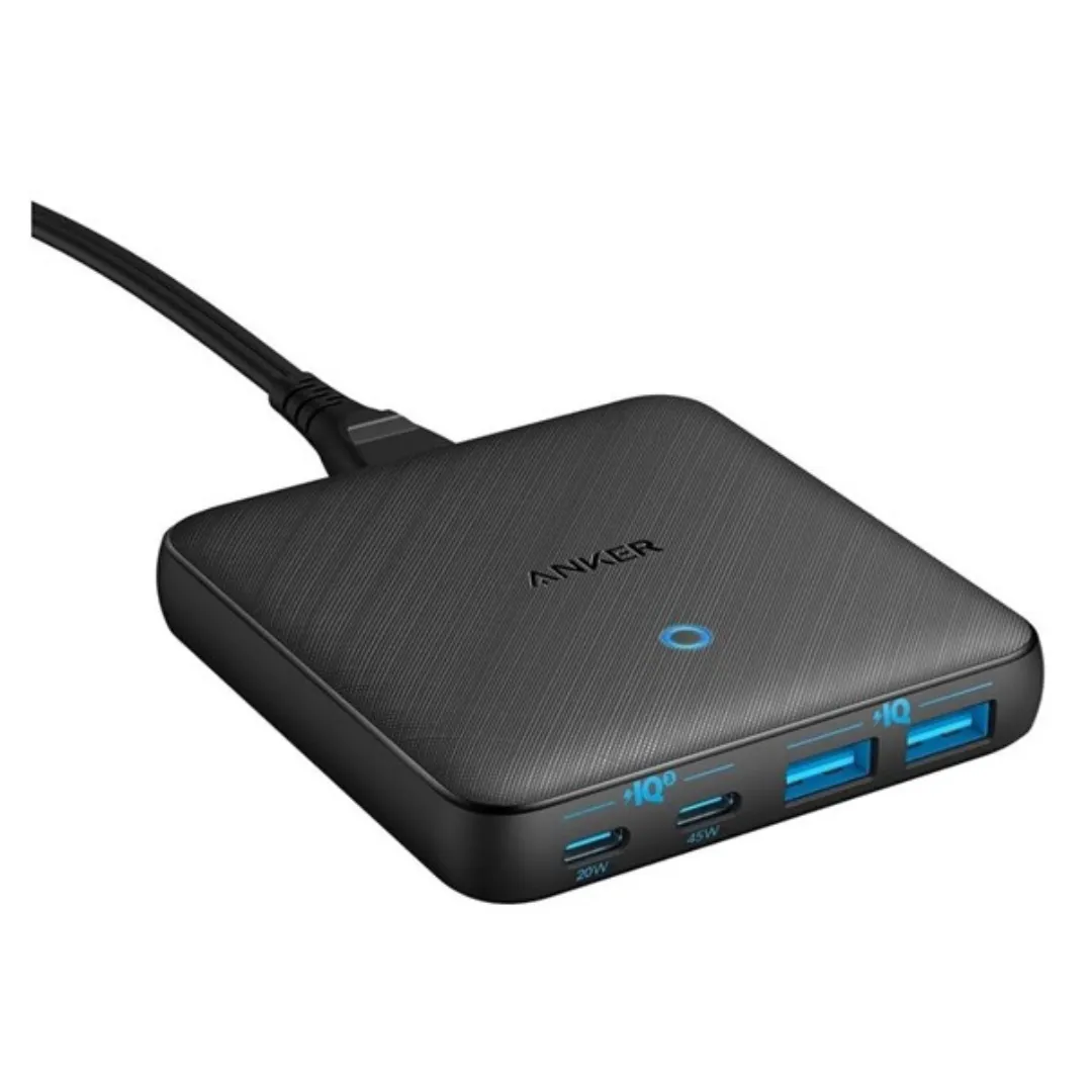 Anker 4-Port Slim Fast Wall Charger With Dual USB-C Ports