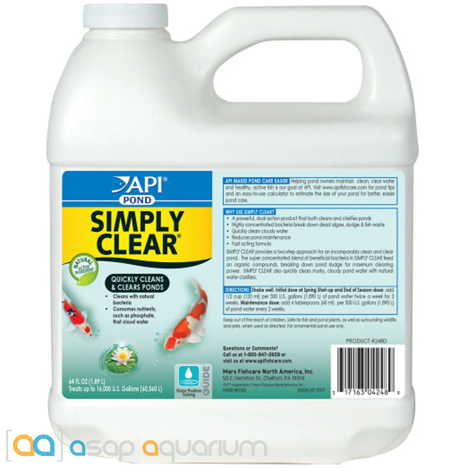 API Pond Simply Clear 64oz.