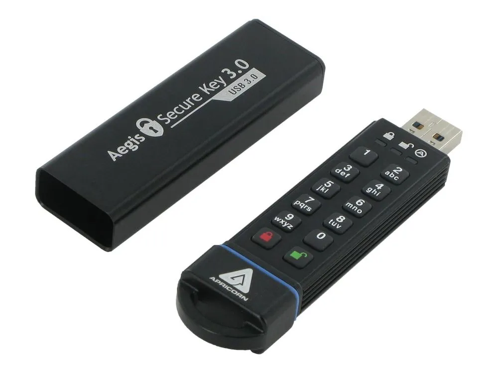 Apricorn Aegis Secure Key 3.0 - Usb Flash Drive - 480 Gb