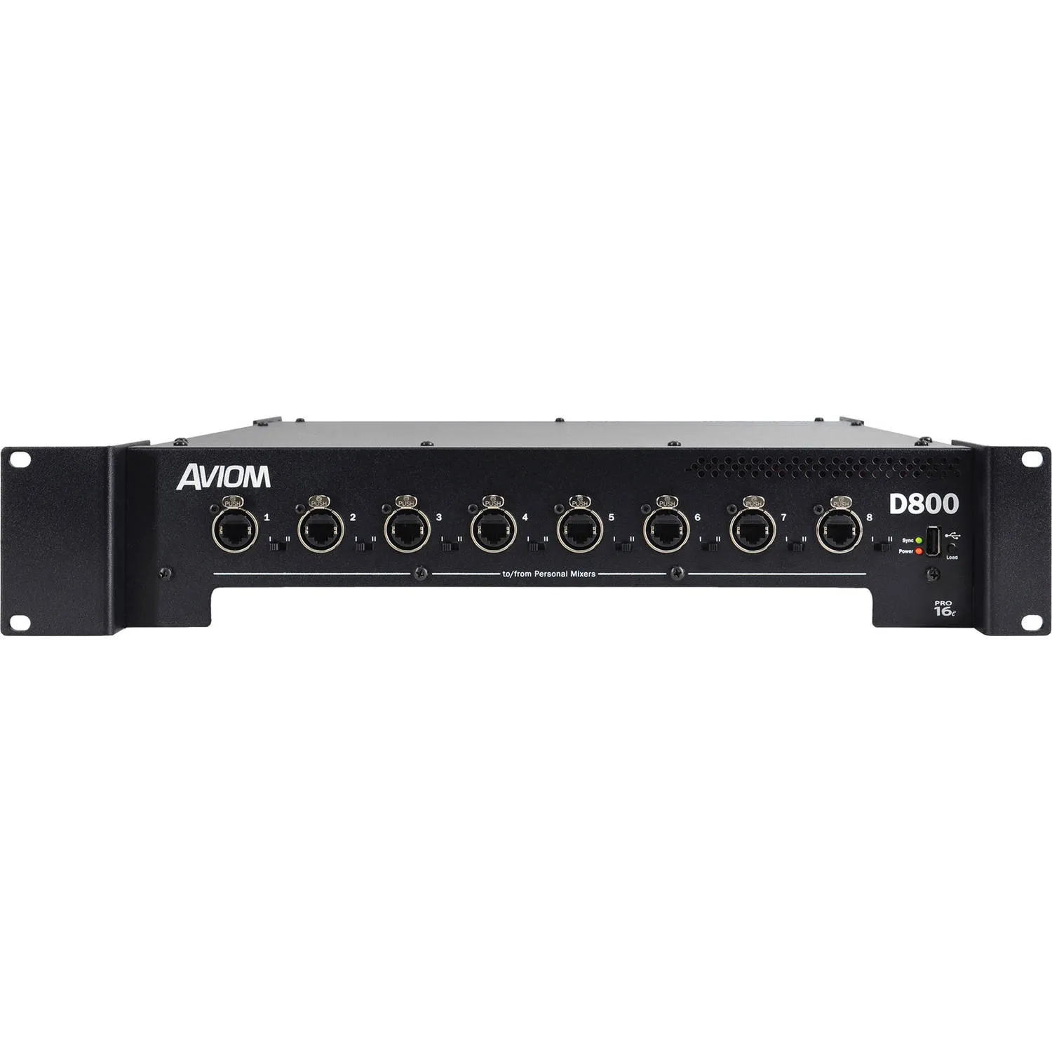 Aviom D800-DANTE A-Net Distributor With A-Net Bridge Input