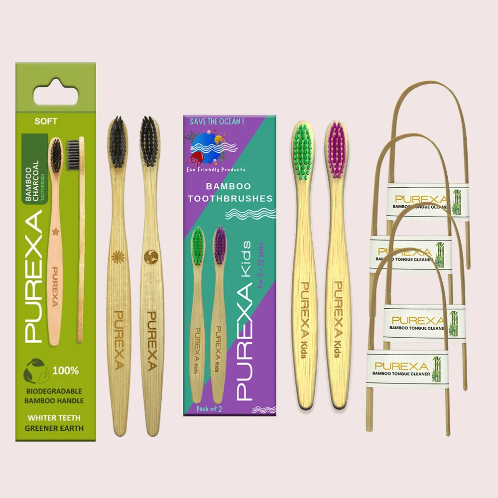 Bamboo Kids and Adult Combo Pack