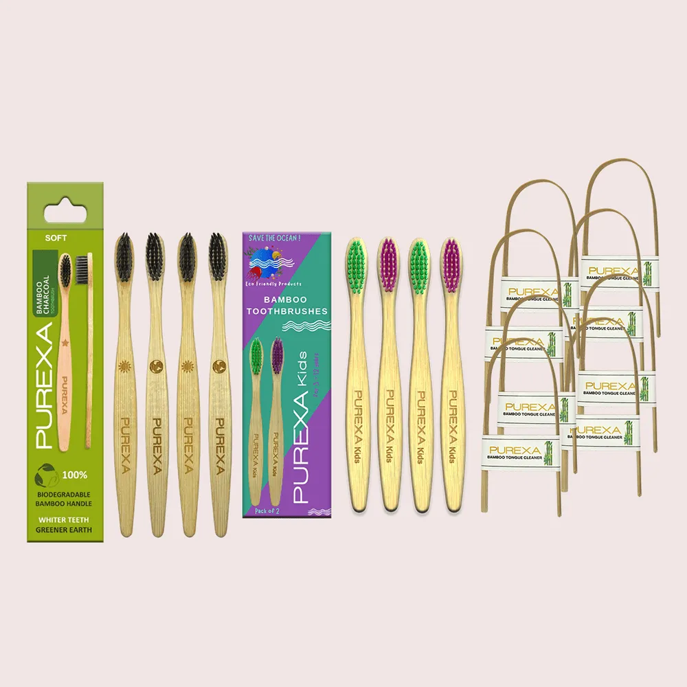 Bamboo Kids and Adult Combo Pack