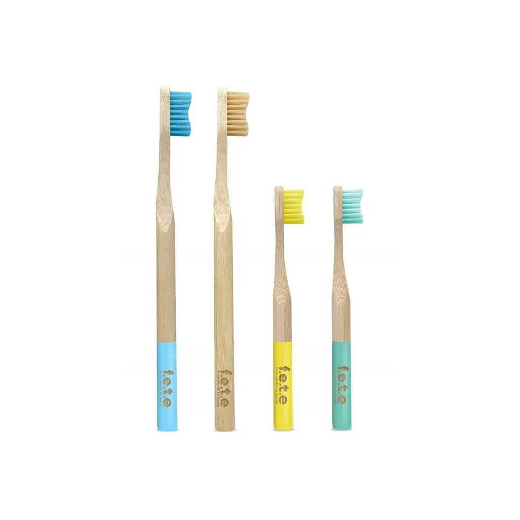 Bamboo Toothbrush - Fantastic Family Pack