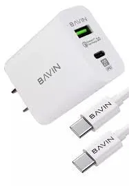 Bavin PC350 PD 20w  QC 3.0 Fast Charging Adapter for iPhone