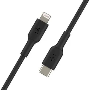 Belkin BoostCharge PVC C-LTG 1M BLK