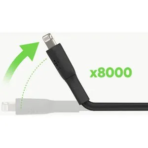 Belkin BoostCharge PVC C-LTG 1M BLK