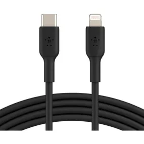 Belkin BoostCharge PVC C-LTG 1M BLK