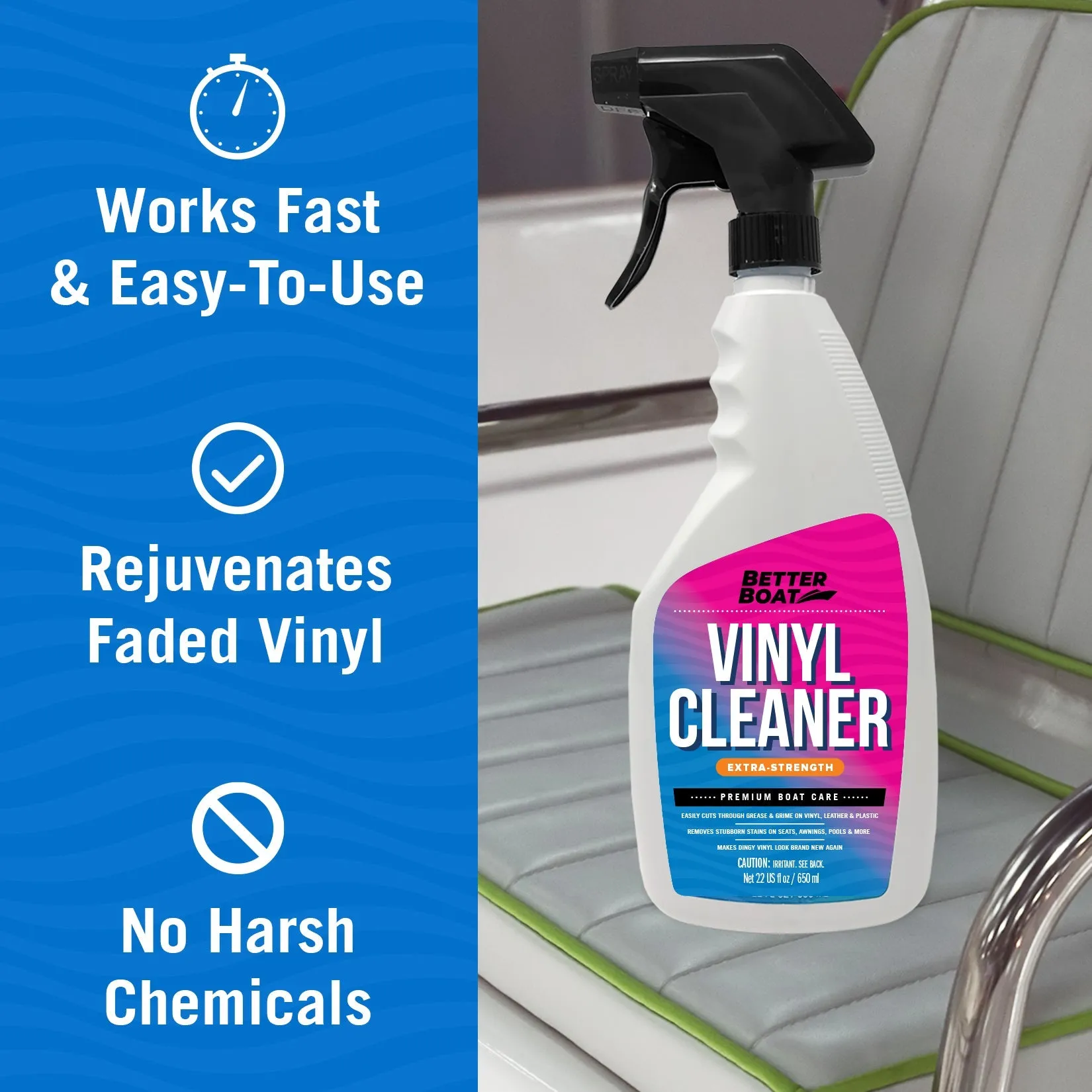 Better Boat Boat Interior Vinyl Cleaner