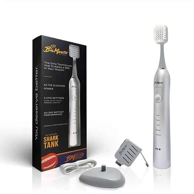 Big Mouth Sonic Toothbrush 2.0 (Platinum Edition)