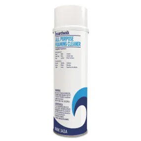 Boardwalk® All-Purpose Foaming Cleaner w/ Ammonia (19 oz Aerosol Cans) - Case of 12