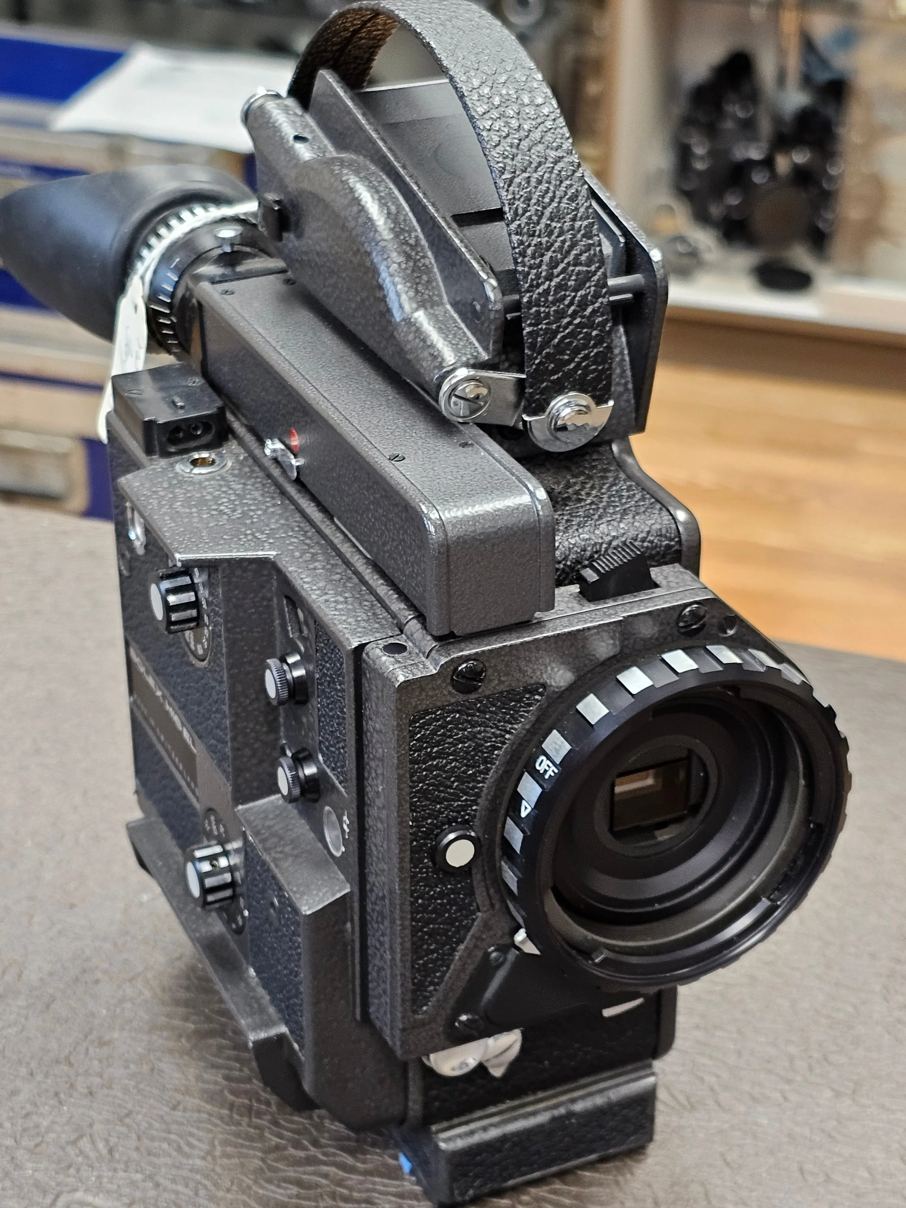 Bolex H16 EL III Camera with 13x Viewfinder S# 313036