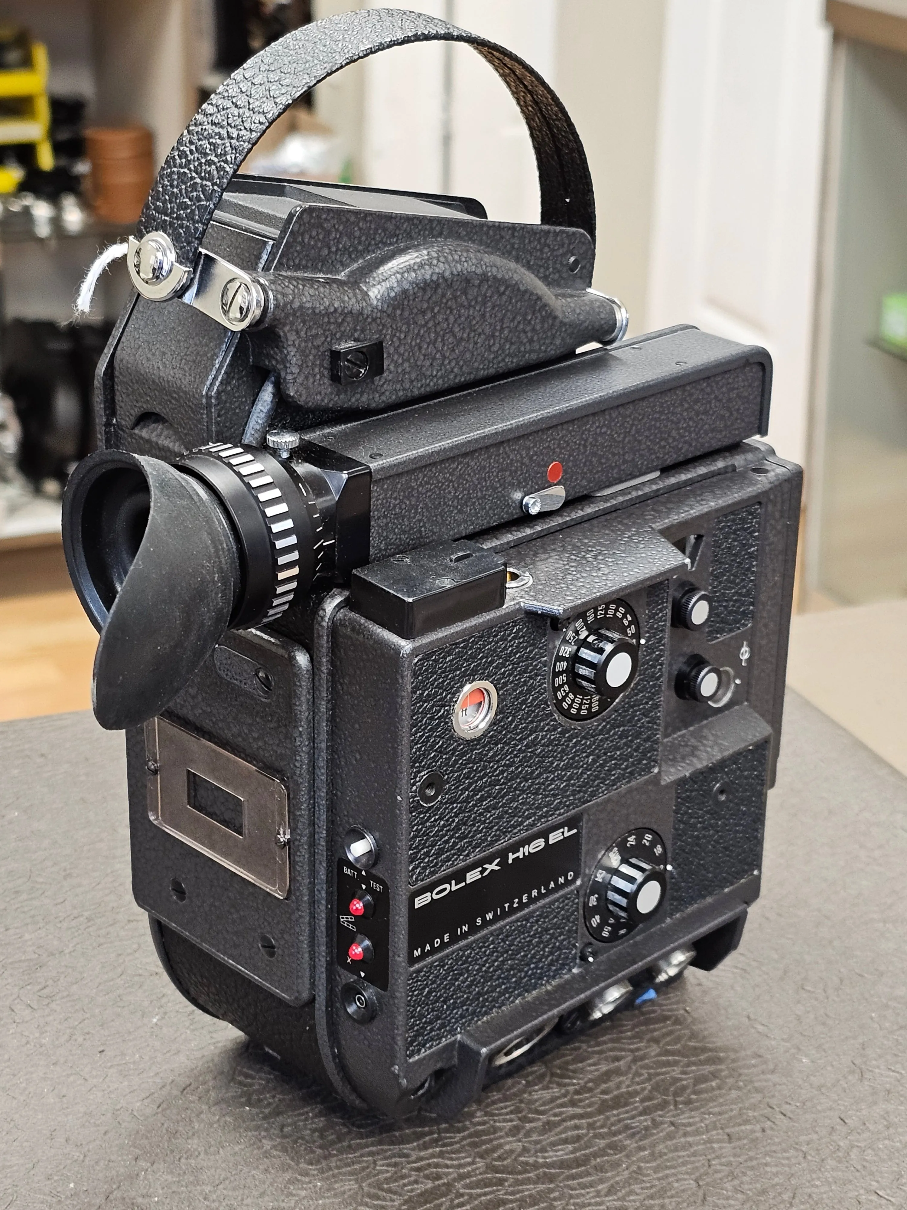 Bolex H16 EL III Camera with 13x Viewfinder S# 313036