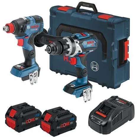 Bosch Blue 18V 8.0Ah 2 Piece ProCore Combo Kit (Bonus Grinder)