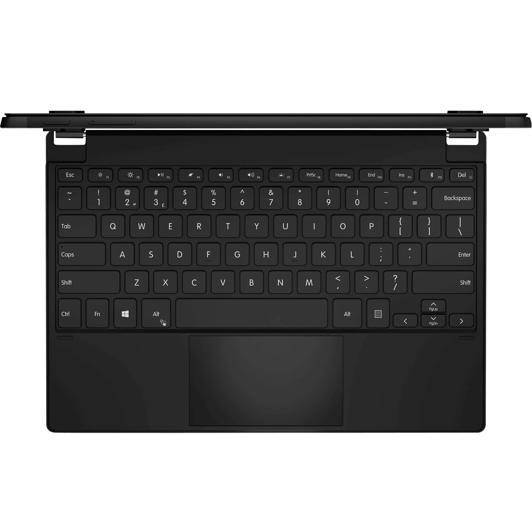 Brydge Pro  12.3" Bluetooth Keyboard Trackpad Microsoft Surface Pro 7 /7/6 Black