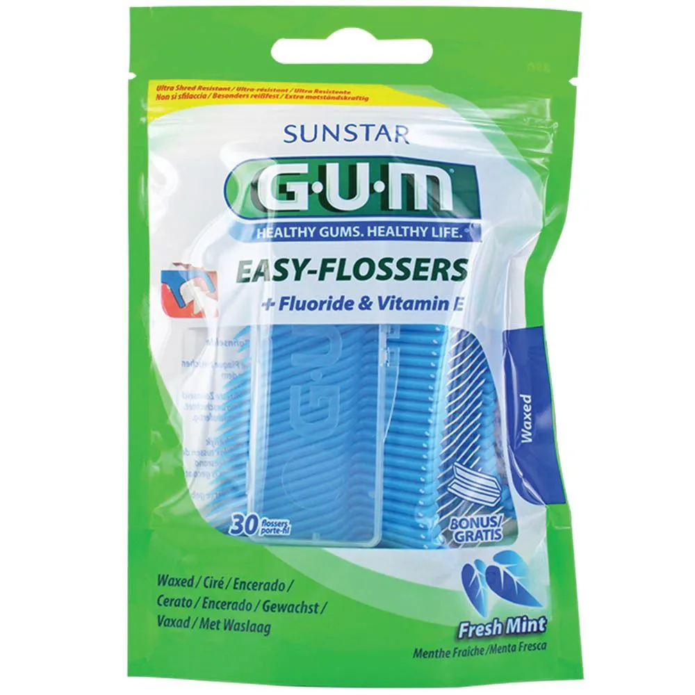 Butler Gum Easy Flossers Waxed Fresh Mint 890M