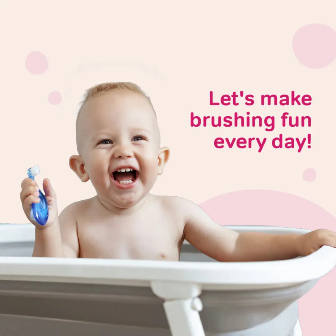 BZU BZU Baby Toothbrush (2 in 1)