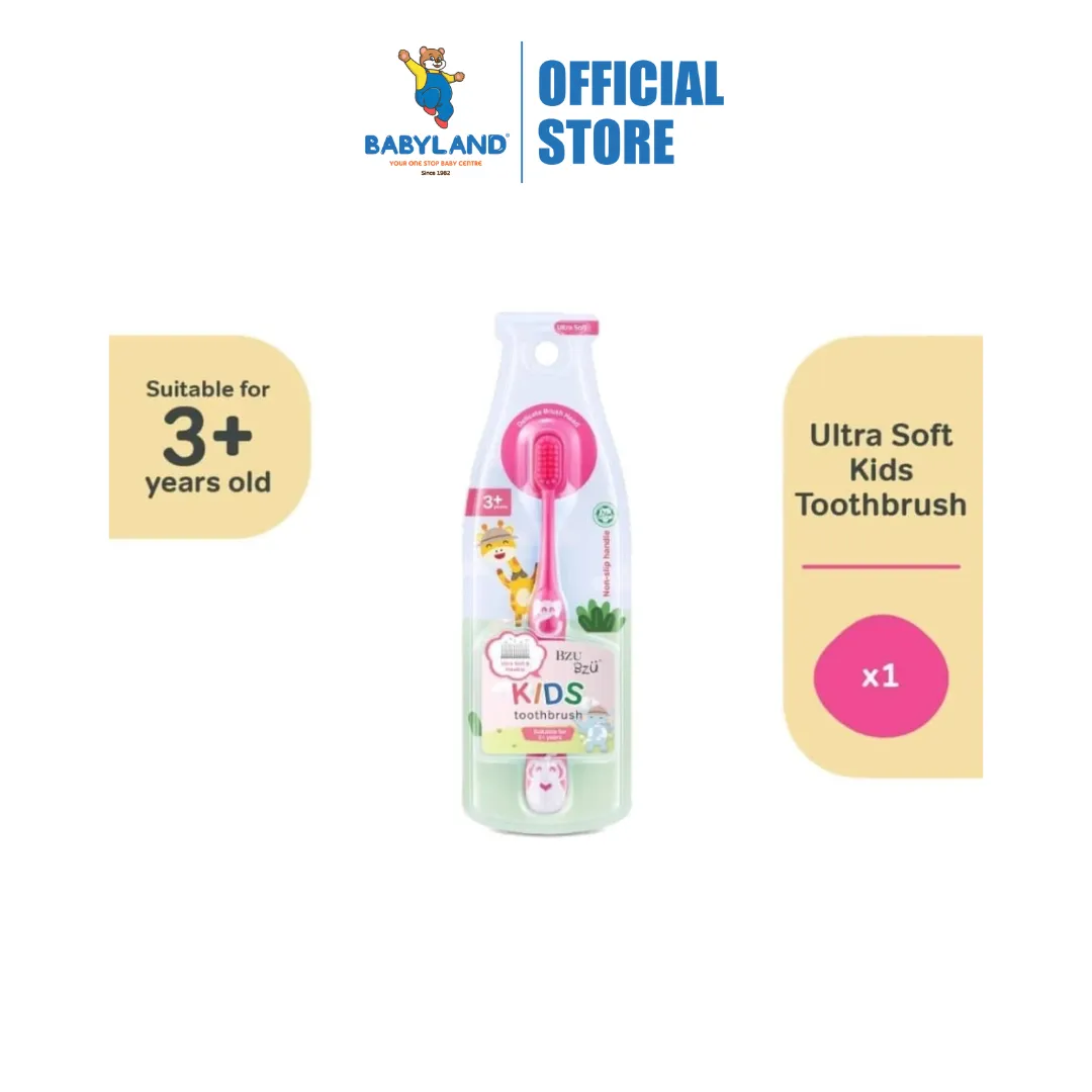 BZU BZU Ultra Soft Kids Toothbrush (Pink)