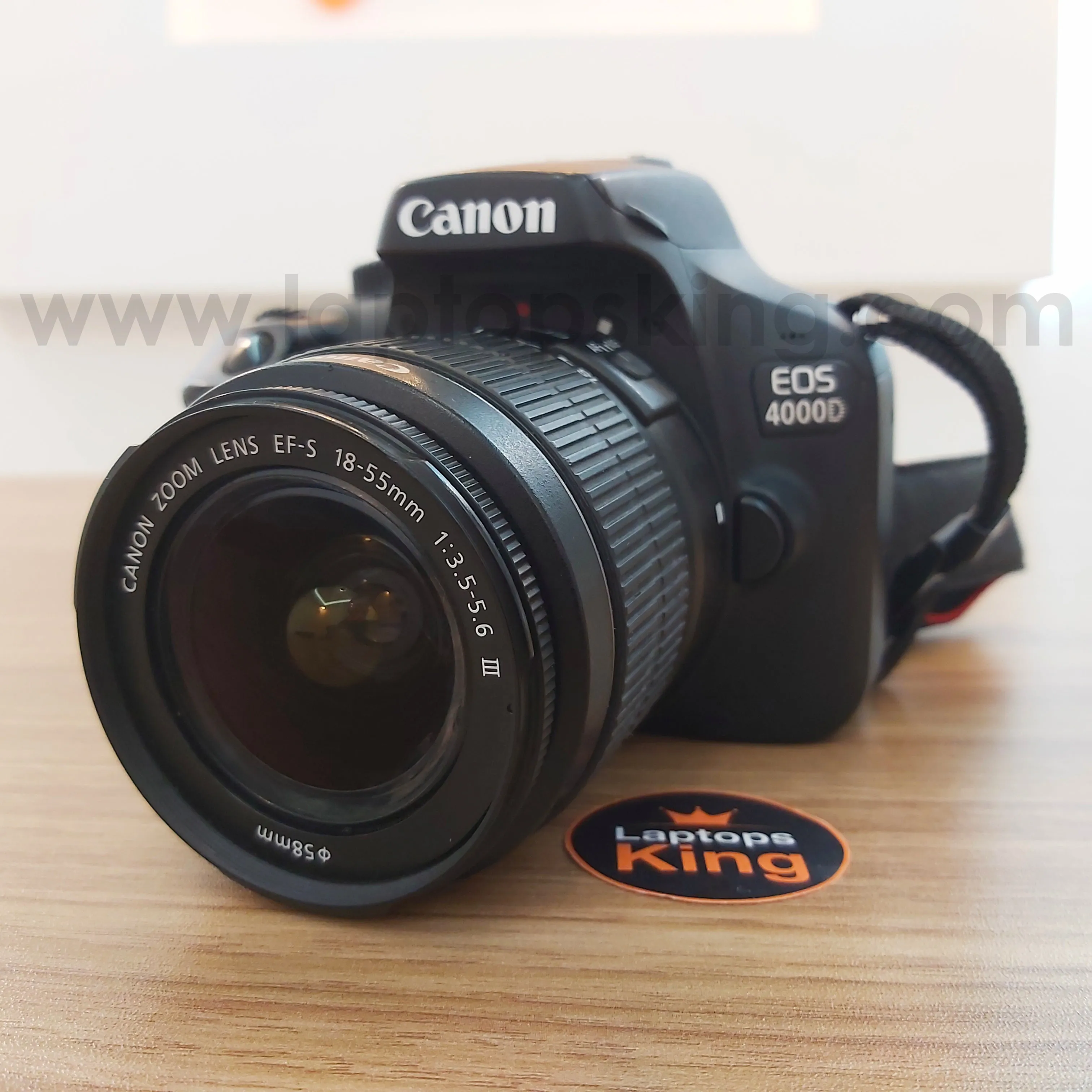 Canon Eos 4000d 18-55mm Wifi Digital Camera (Used Like New)