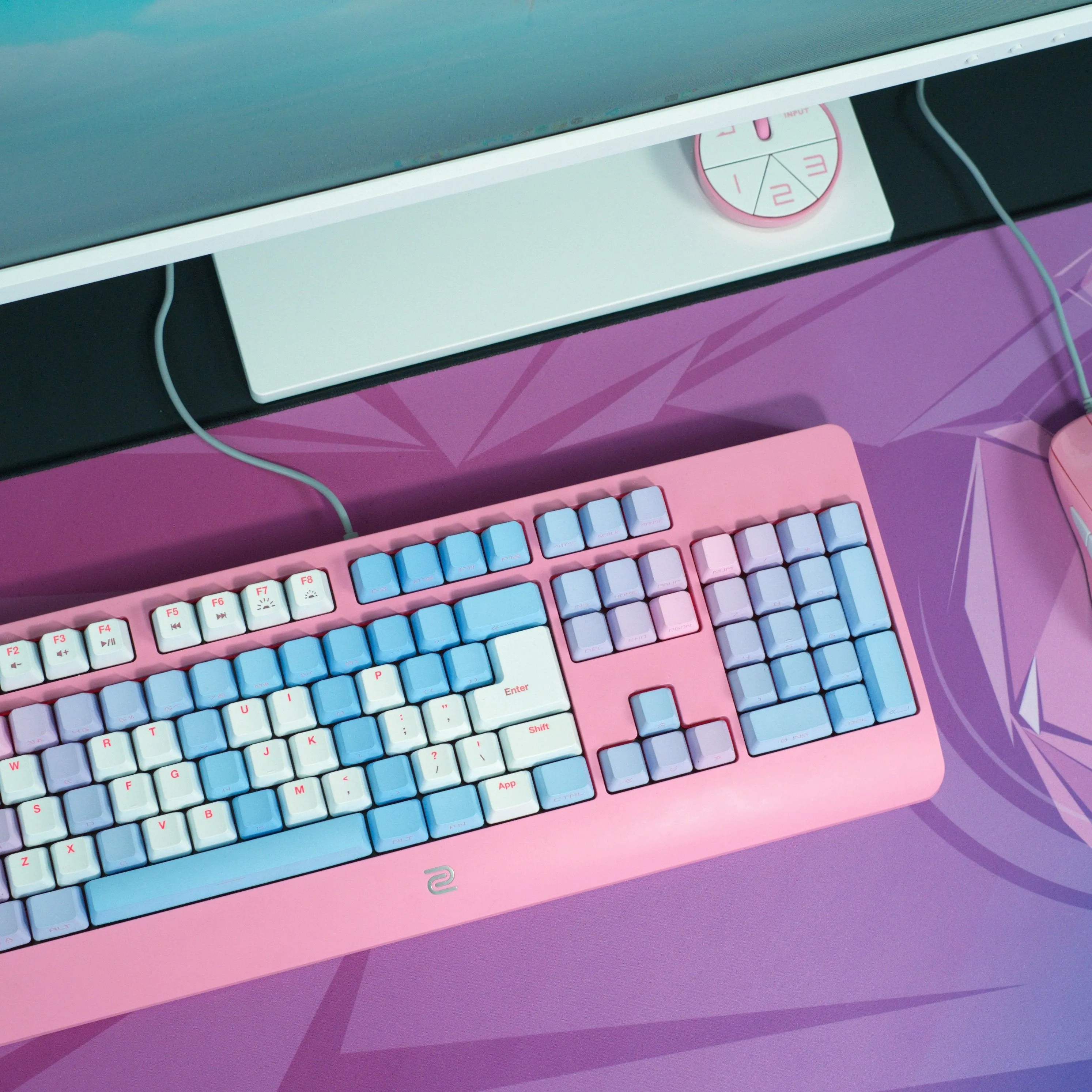 Celeritas II DIVINA Pink Keyboard for e-Sports