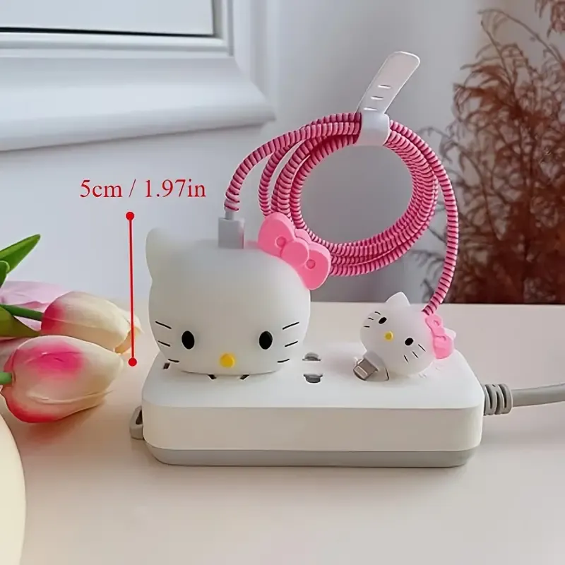 Charger Cover - Hello Kitty