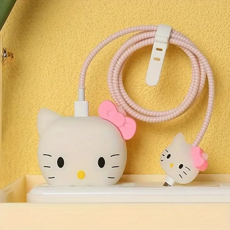 Charger Cover - Hello Kitty