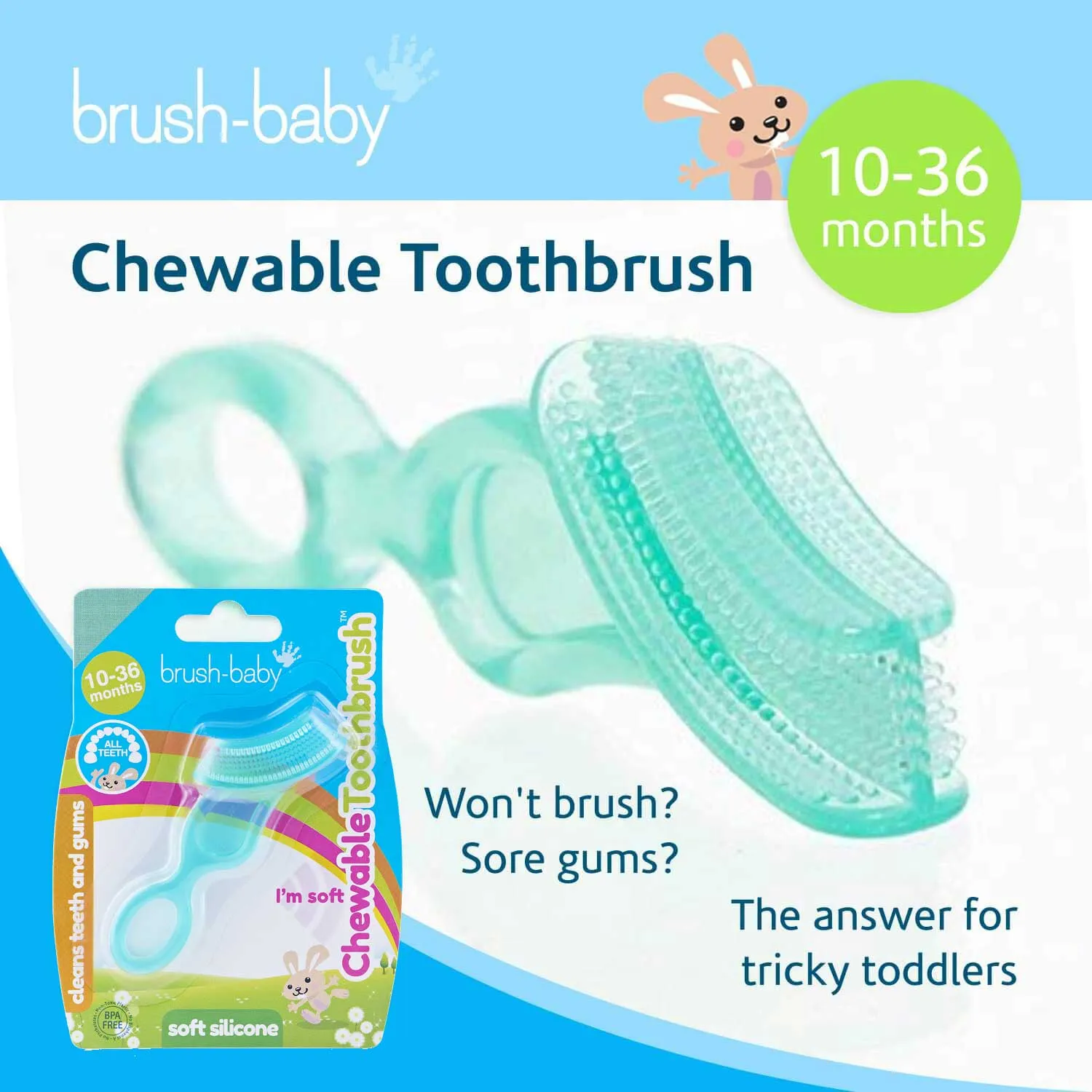 Chewable Toothbrush For Babies | Baby Teether