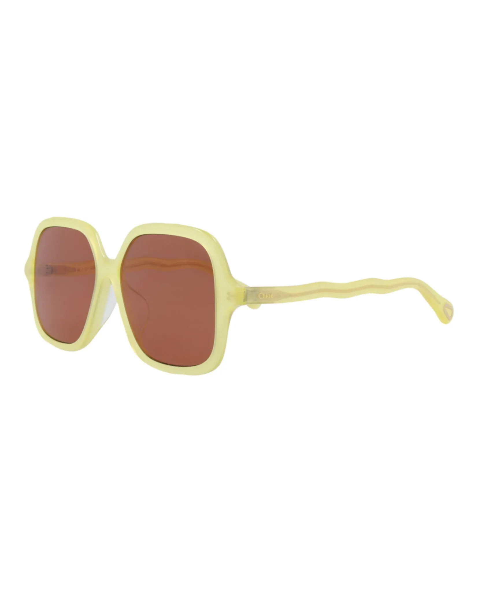 Chloe Square-Frame Acetate Sunglasses