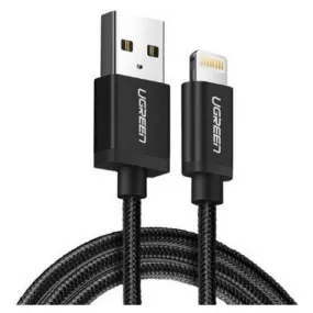 [CLEARANCE] UGREEN Lightning to USB 2.0 Charging and Data Cable with PVC Shielding and MFi Certified Chipset for All Compatible Devices (1 Meter, 2 Meters) | 8082