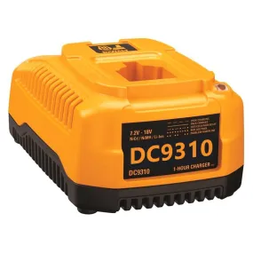 DC9310 Fast Battery Charger For Dewalt 7.2V-18V XRP NI-CD NI-MH & Li-ion Battery