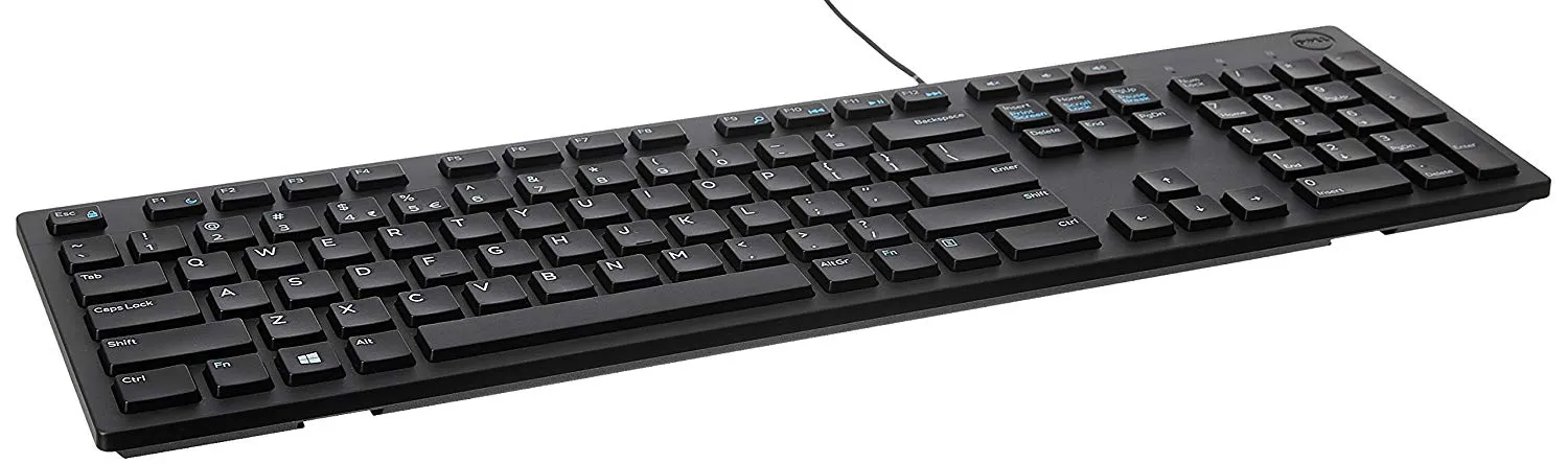 Dell KB216 Wired Multimedia USB Keyboard Black