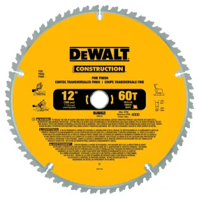 DeWalt 12" 60-T Circular Saw Blade