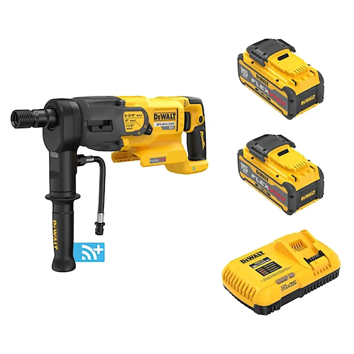 DeWalt 60V Max 3-Speed Battery Powered Core Drill Kit