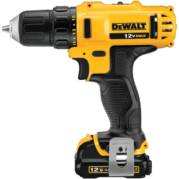 DEWALT DCD710S2 12-Volt 3-8" VSR Cordless Drill-Driver