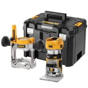 Dewalt DCW604NT 18V XR Brushless 1/4in Twin Base Router Trimmer Body Only