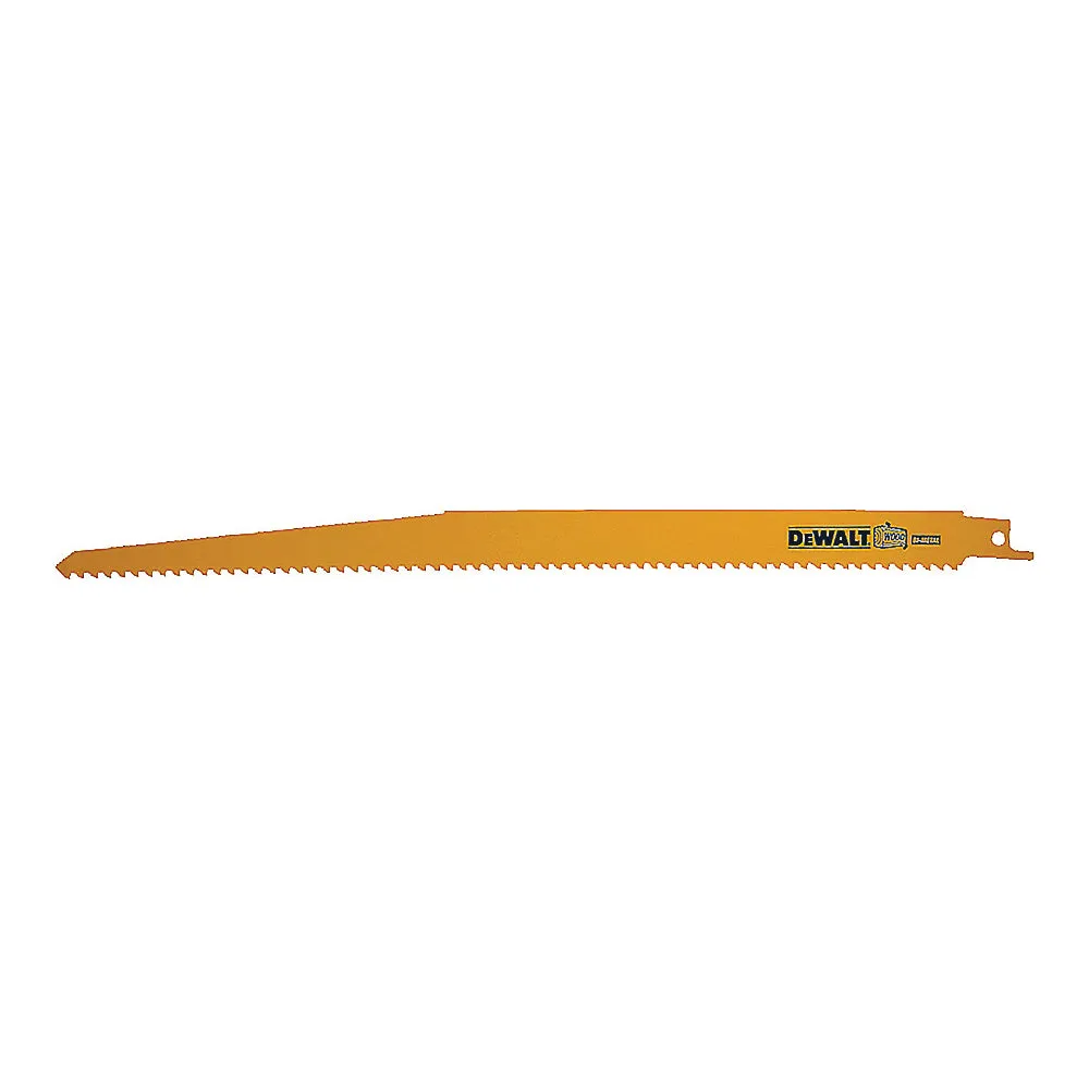 DeWALT DW4802-2 Reciprocating Saw Blade, 3/4 in W, 6 in L, 6 TPI