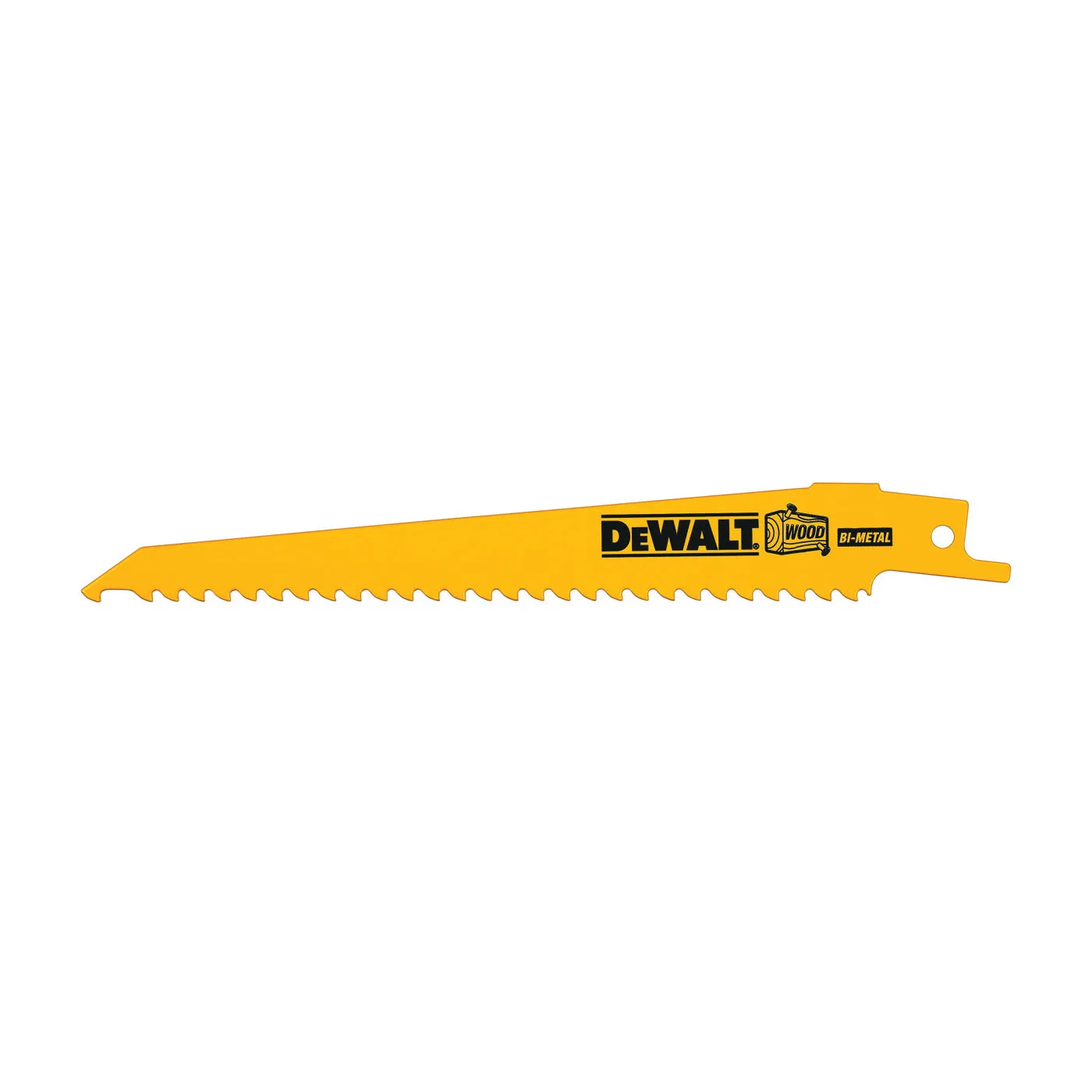 DeWALT DW4802B Reciprocating Saw Blade, 6 in L, 6 TPI