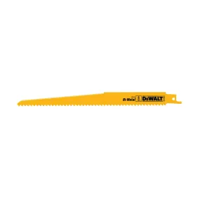 DeWALT DW4803B25 Reciprocating Saw Blade, 3/4 in W, 9 in L, 6 TPI