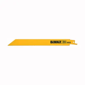 DeWALT DW4806B Reciprocating Saw Blade, 3/4 in W, 6 in L, 10 TPI